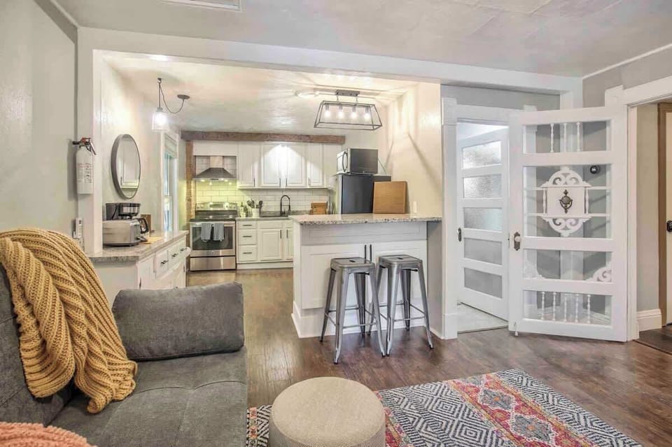 The Open Space Design Puts the Kitchen Right Next to the Living Room for Ultimate Convenience
