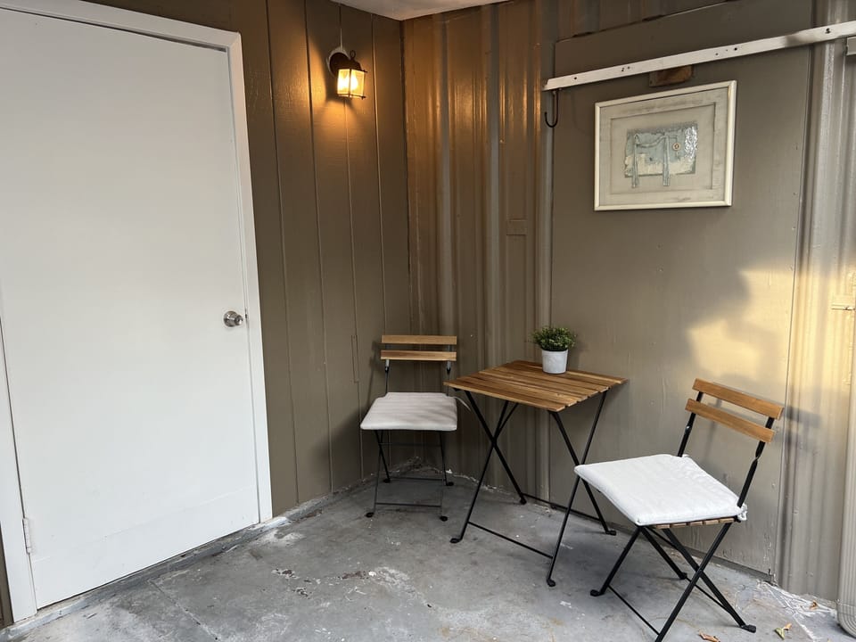 Back patio