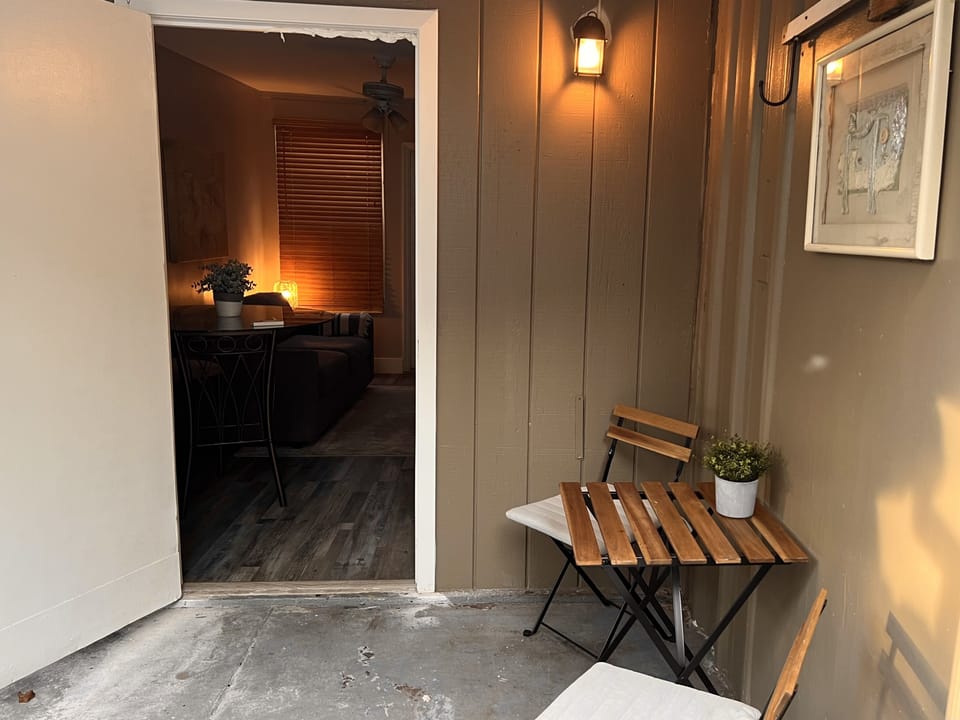 Back patio