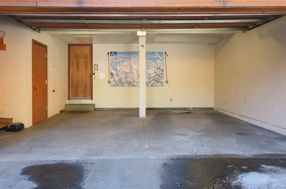 Two car garage