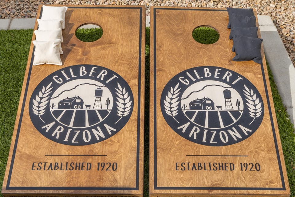 Some say corn hole is addictive...we think it's definitely fun!