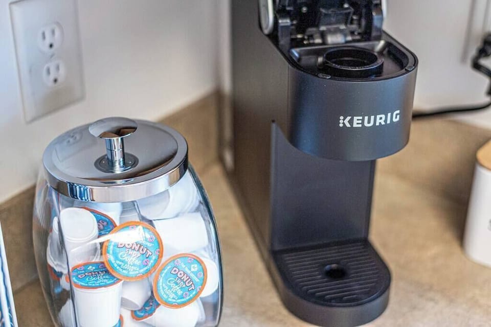 Enjoy free coffee during your stay!