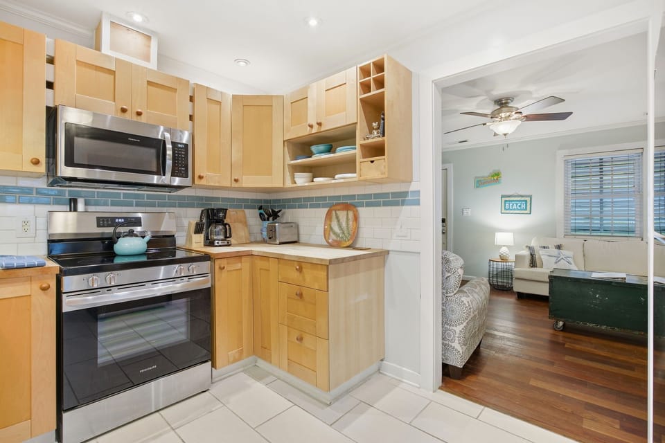 Butcher block top!