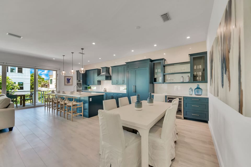 Kitchen and Dining Area