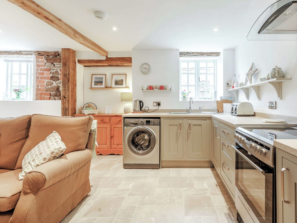 Open plan living space | The Old Milking Parlour, Asterton