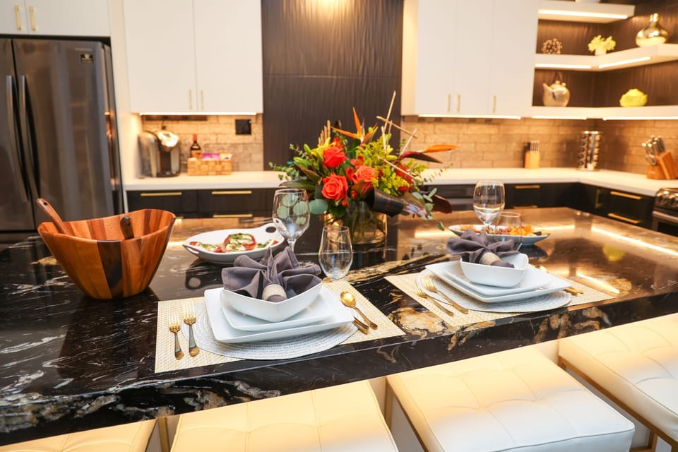 Romantic dinner for two