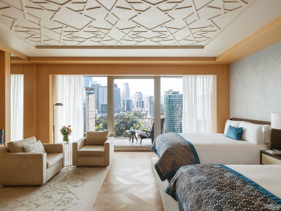 Deluxe Room, 1 King Bed (City) | View from room