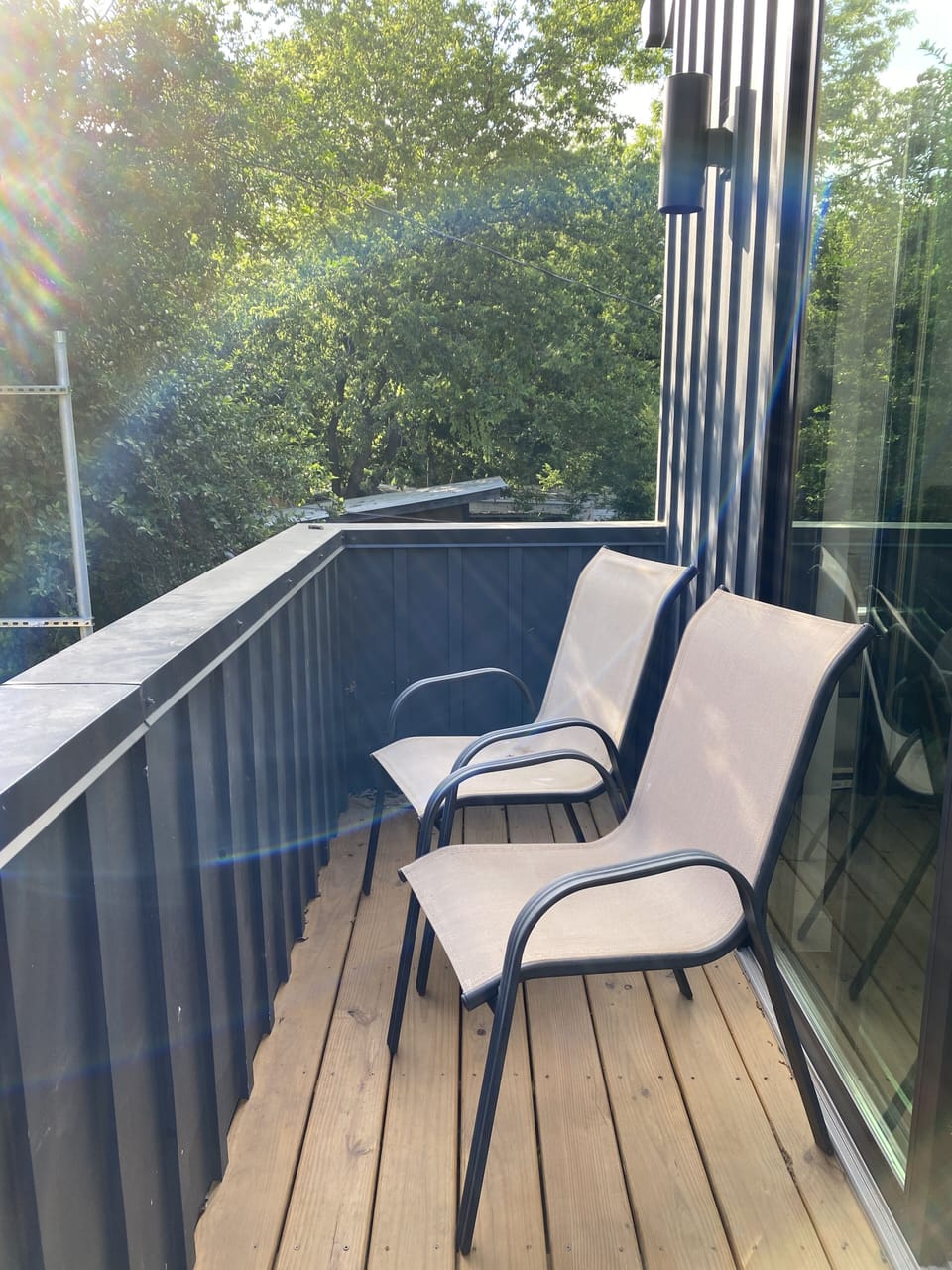 Balcony in bedroom 1