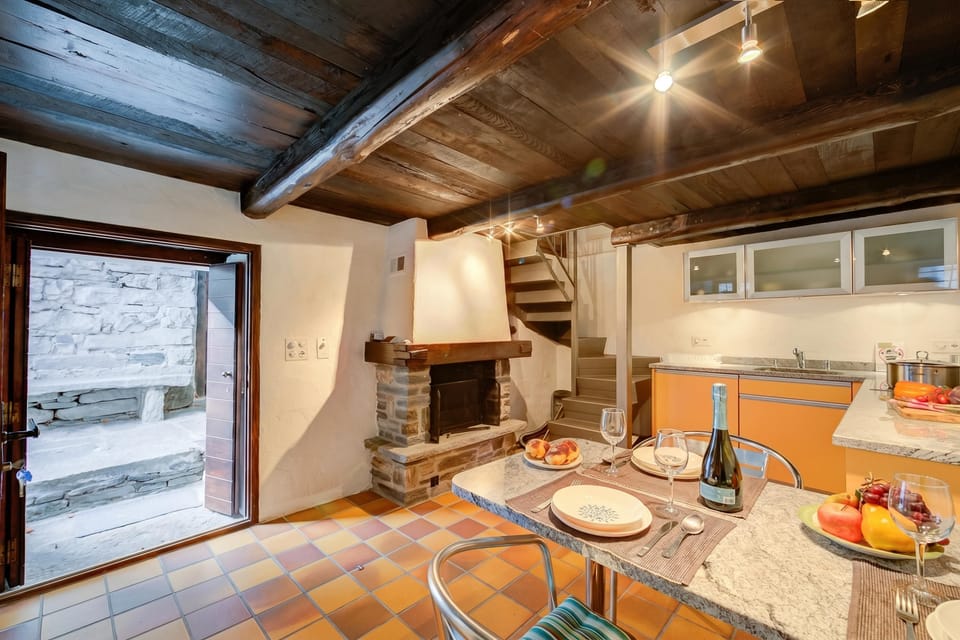 Kitchen and dining area