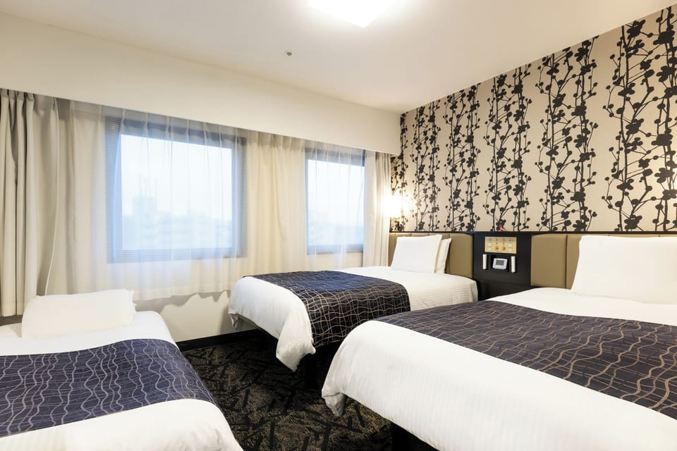 Desk, blackout drapes, free WiFi, bed sheets