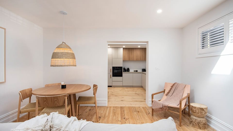 Living, dining and kitchen 