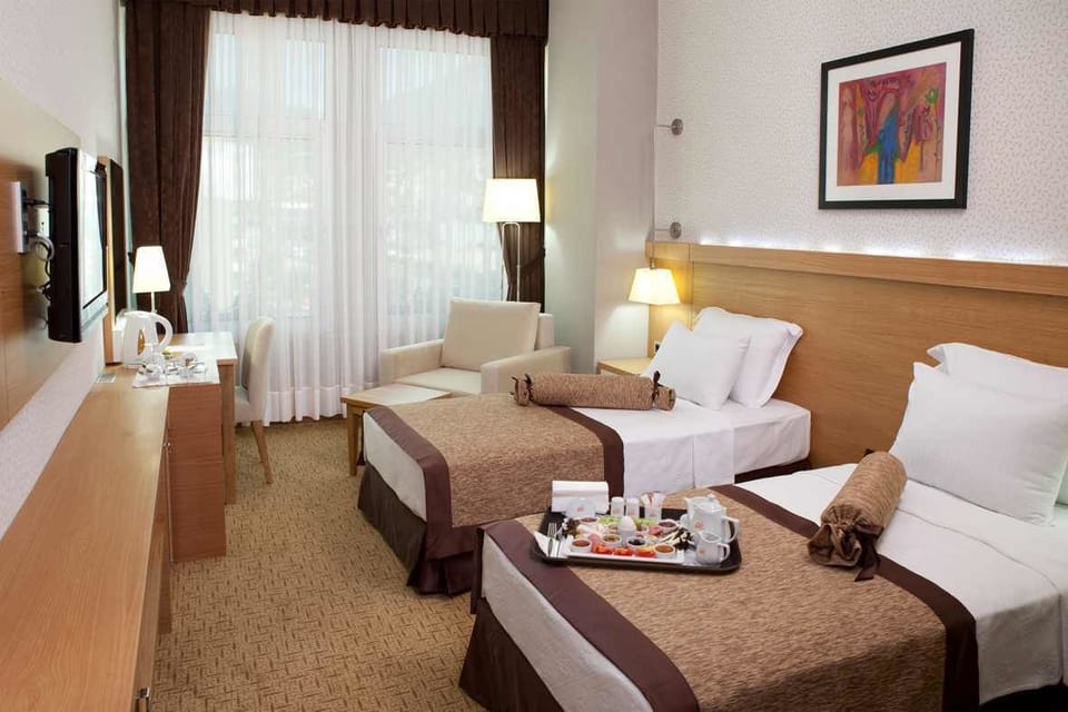 Premium bedding, minibar, in-room safe, desk