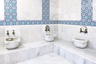 Turkish bath, massages