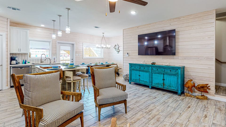 2nd Level Kitchen and Living Area