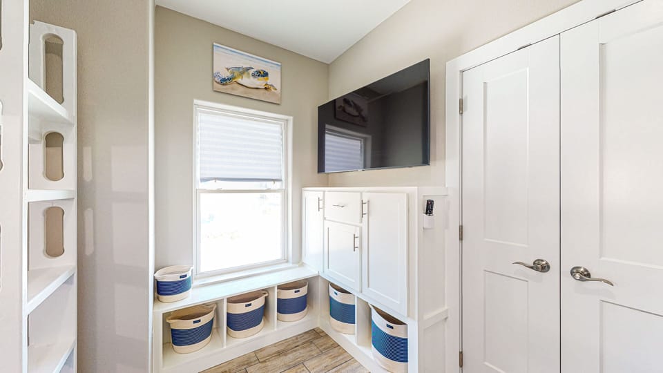 2nd Level, Bedroom Three with 2-Twin/Twin Bunks Beds
