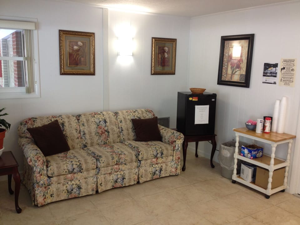 Lobby sitting area