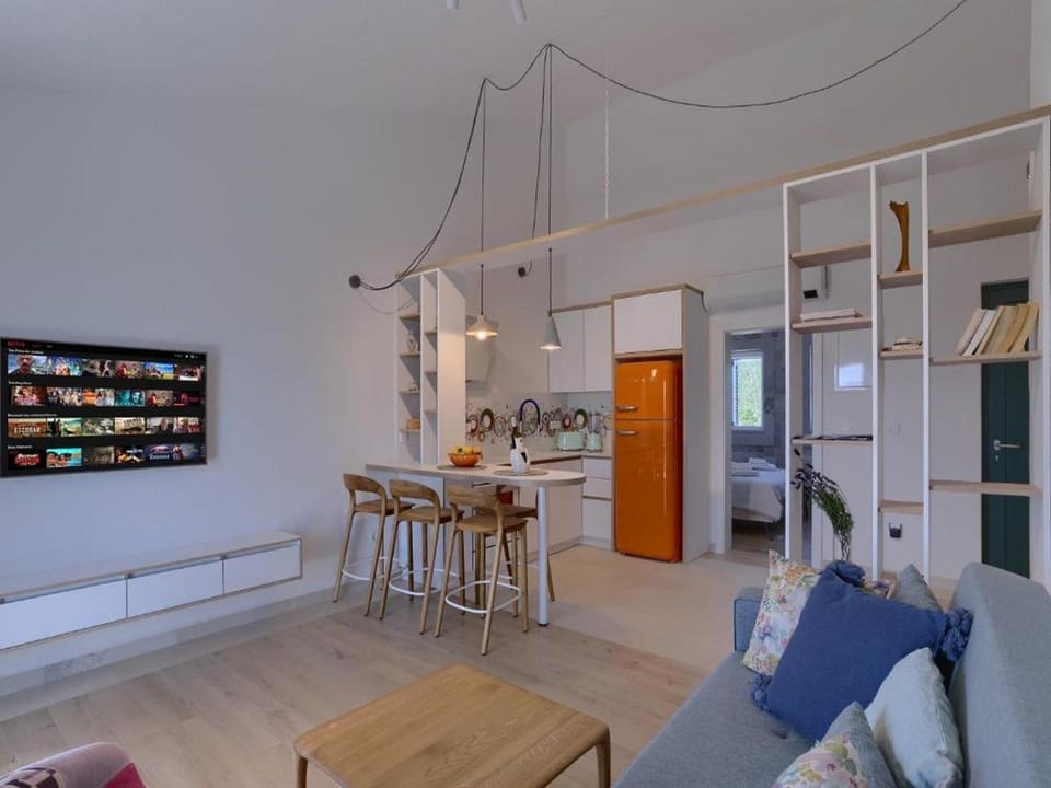 Villa (Three Bedroom Villa with Swimming poo) | Living room | TV