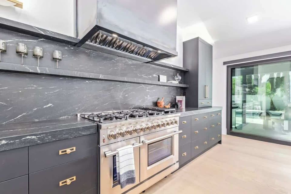 Taking "custom" kitchen to another level with the culinary masterpiece