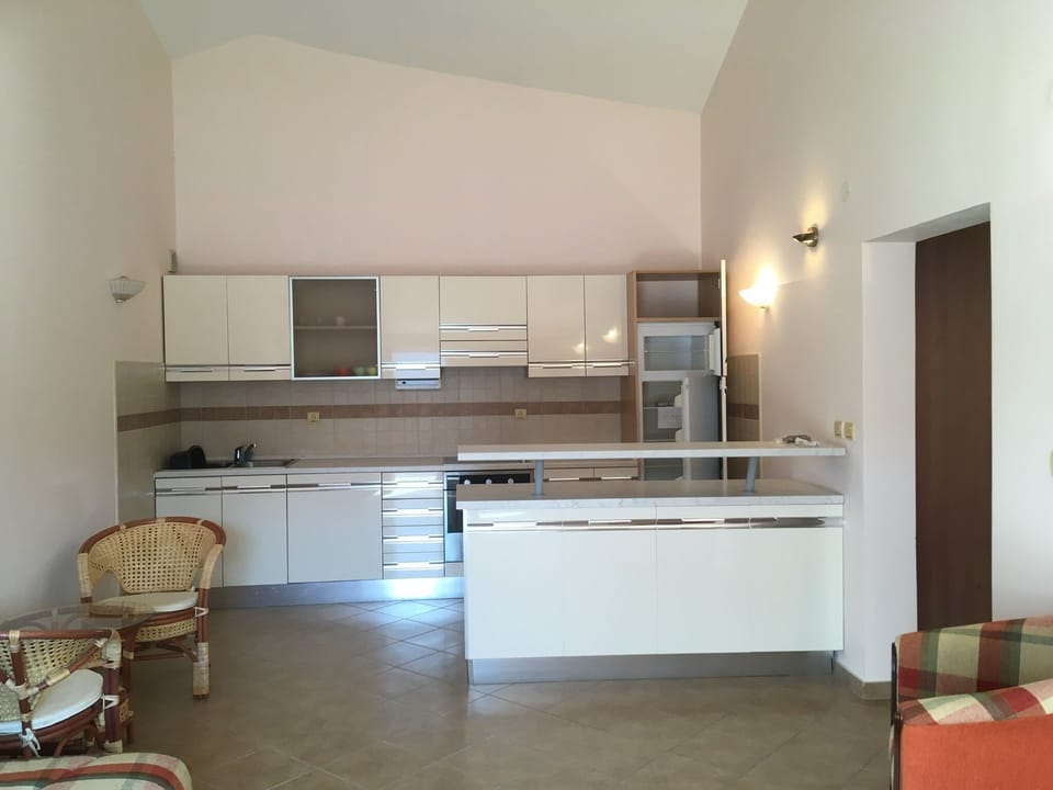 Open plan kitchen