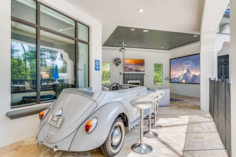 Enjoy a cold beverage at this unique themed bar