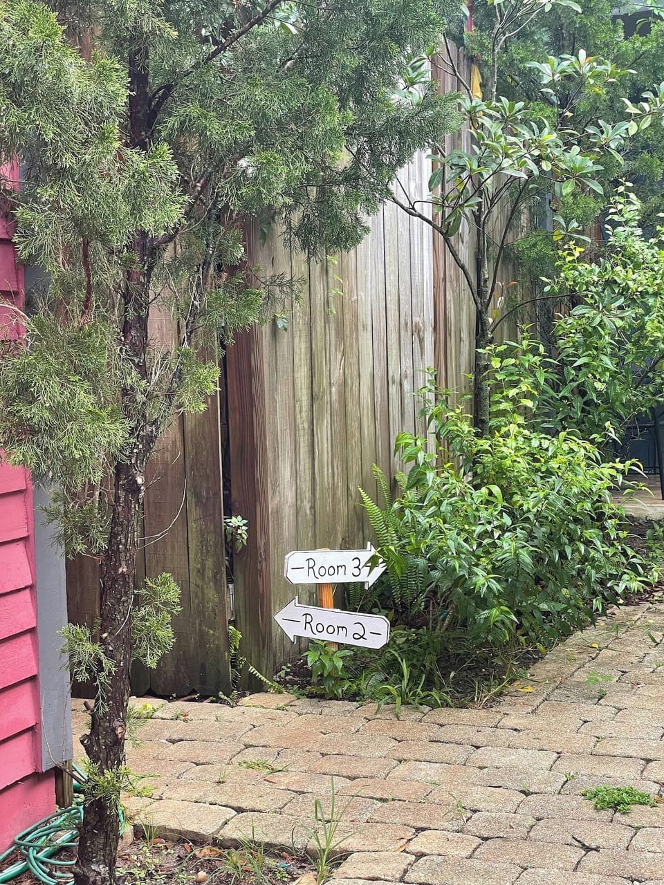 Leading to room 2