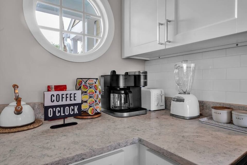 Coffee Station in the Kitchen