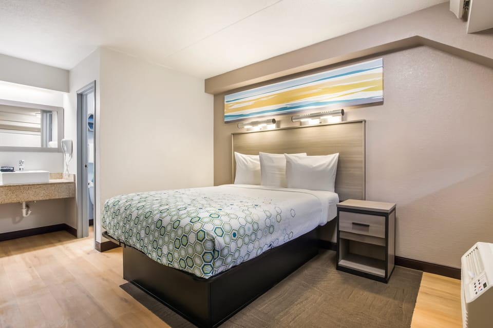 Studio, 1 Queen Bed, Non Smoking | Desk, iron/ironing board, cribs (free), WiFi (free)