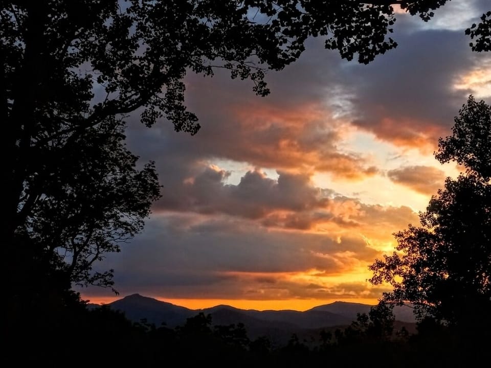 Sunset Mountain View