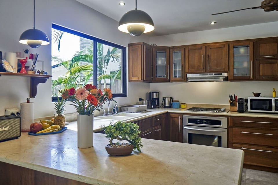 Spacious kitchen