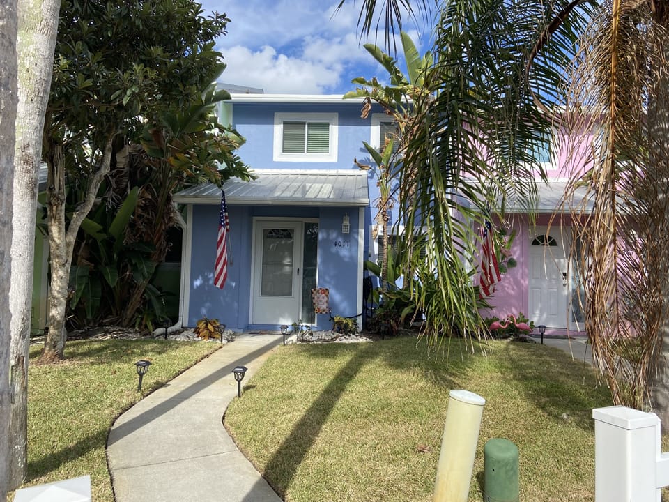 Key West style townhouses.