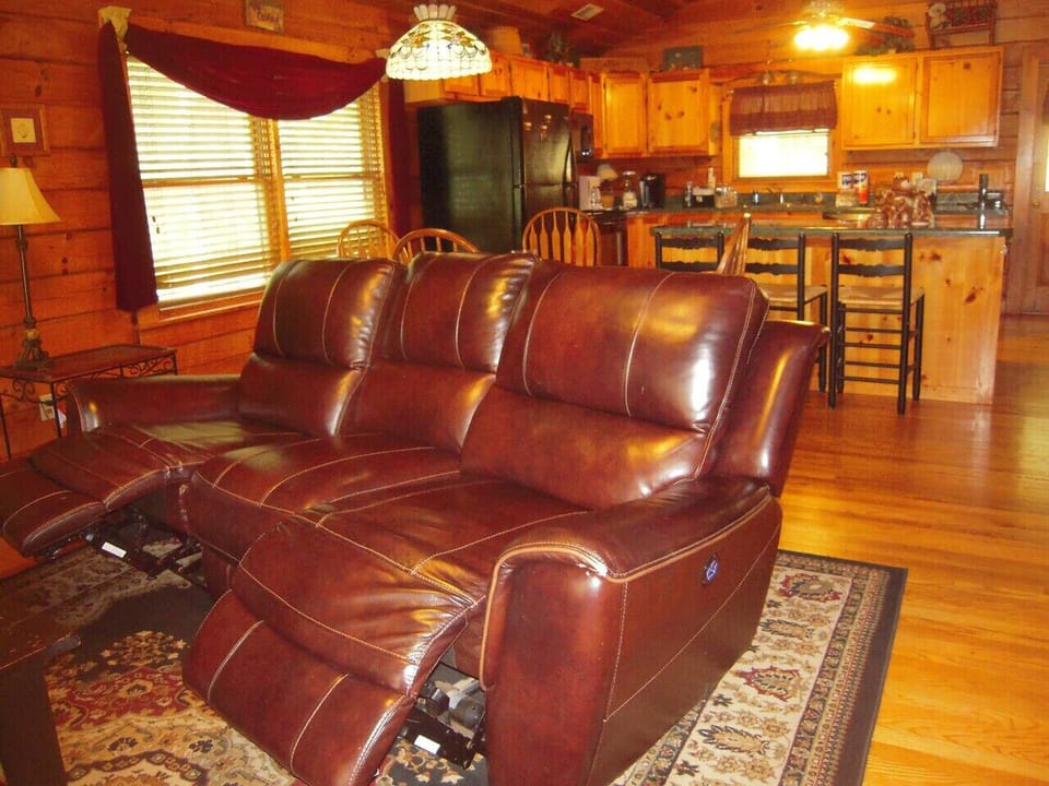 Great room to kitchen