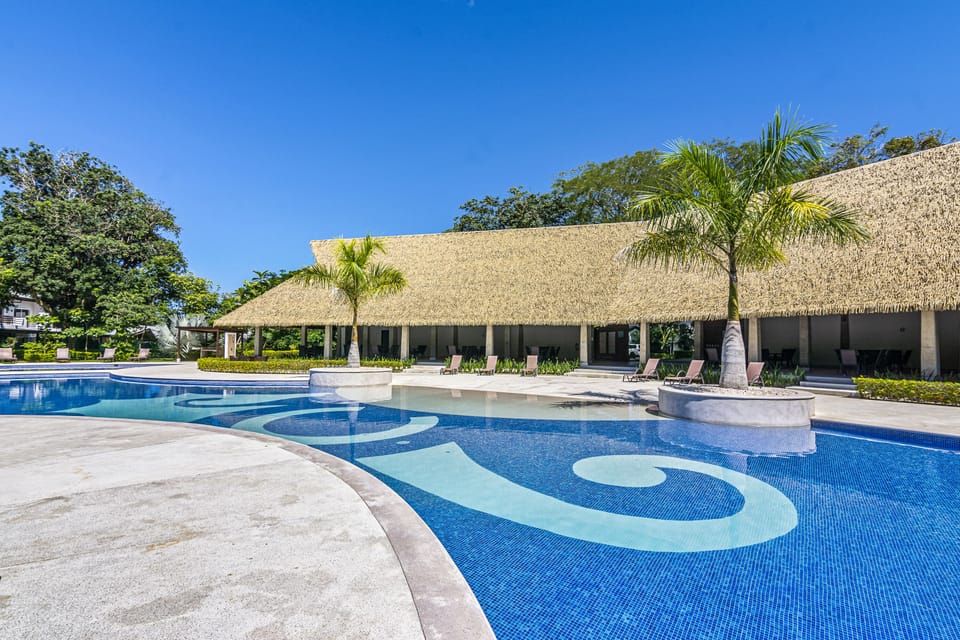 Time to relax with family and friends and take a dip in one of the pools