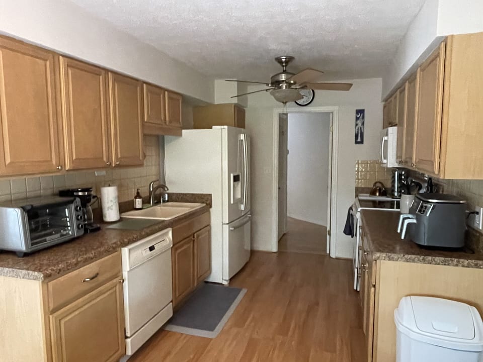 Well appointed kitchen with everything a chef would need