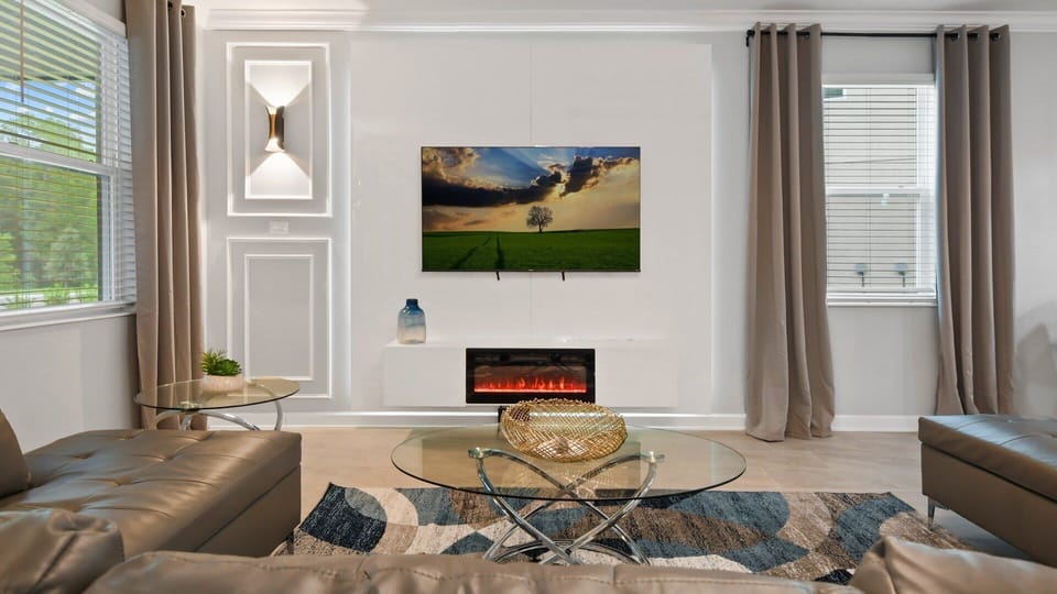 Relax in the main living room lounge on the soft luxury sofas