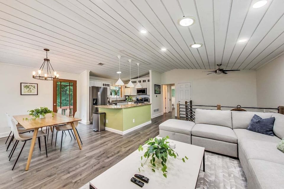 Kitchen View w/Natural Light Sky Lights