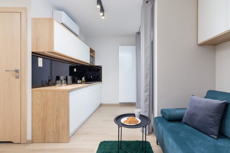 The elegant living area is perfect for both relaxation and entertainment.