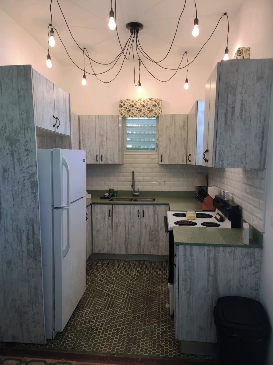 Fully stocked kitchen