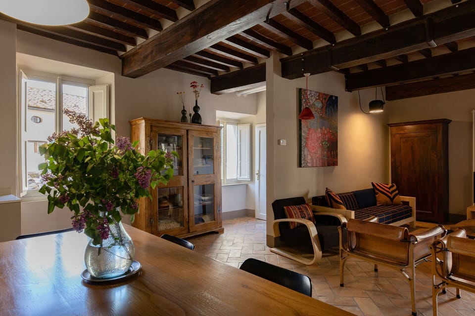 Dining room and living room
