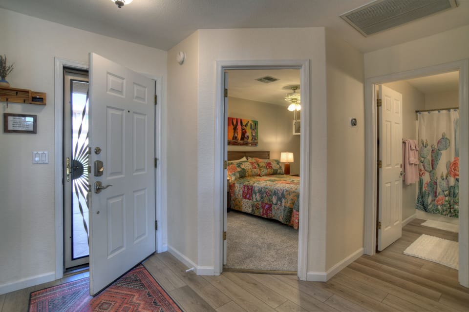 Hallway - Second Bedroom and Bathroom