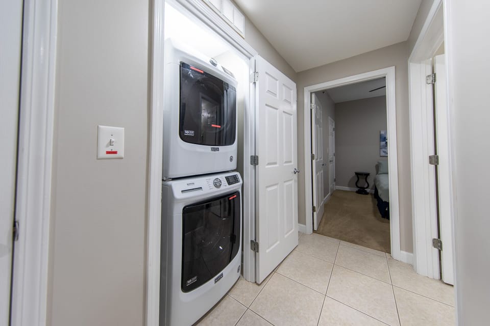 Washer and Dryer in unit