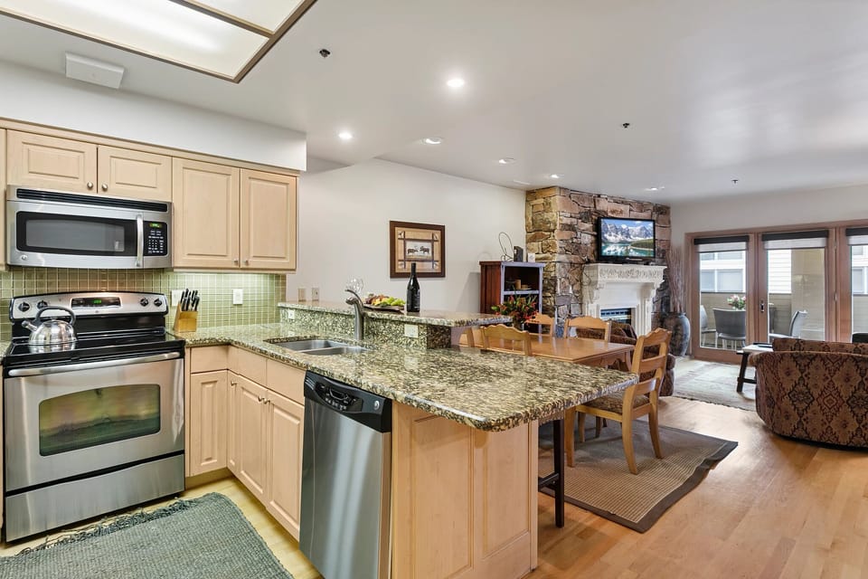 Indoors, Kitchen, Microwave, Oven, Sink