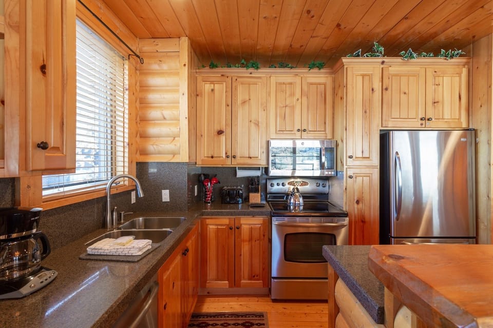 Room, Indoors, Hardwood, Kitchen, Flooring