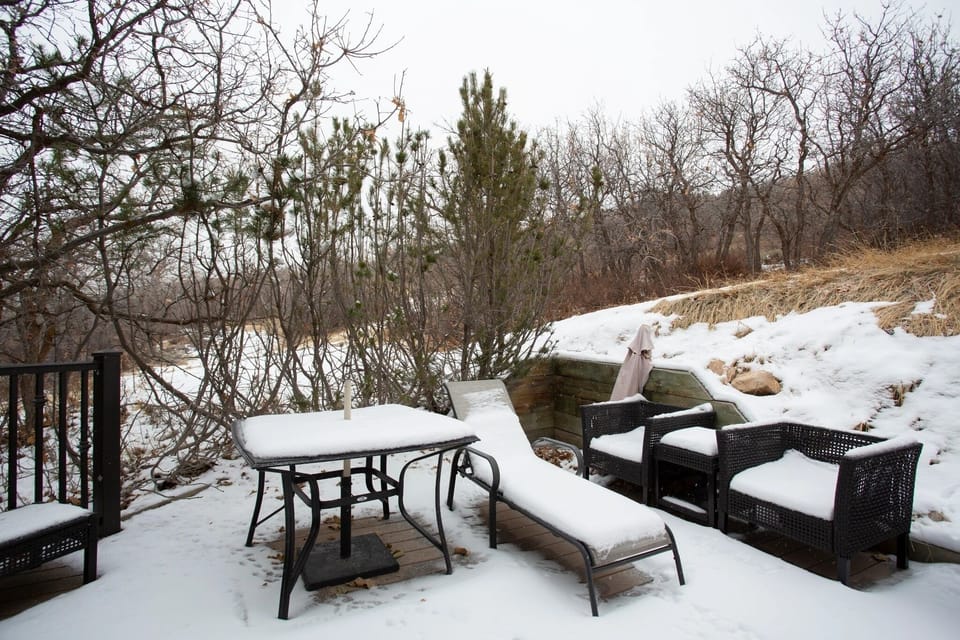 Nature, Outdoors, Snow, Winter, Furniture