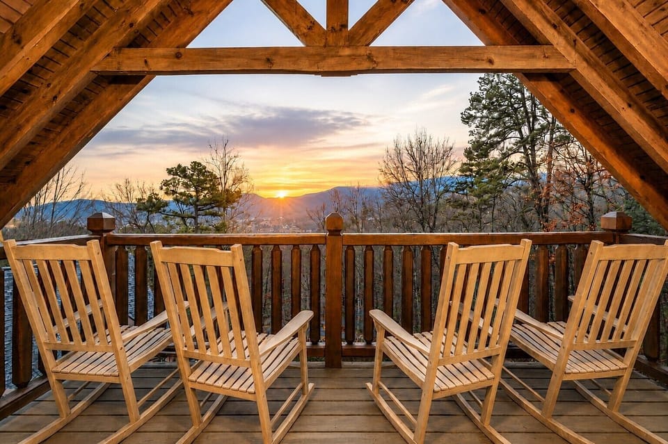Watch the sunrise over the mountains from the 2nd story deck.