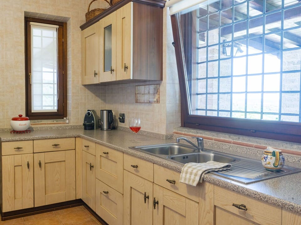Tap, Countertop, Cabinetry, Sink, Kitchen Sink, Building, Furniture, Window, Property, Plumbing Fixture