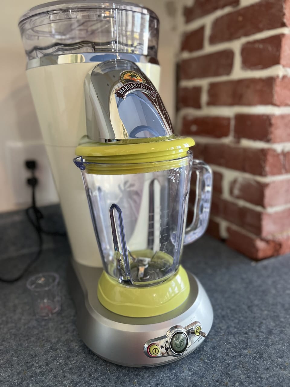 Jimmy Buffet would approve of our margarita machine!  Meet Margie!