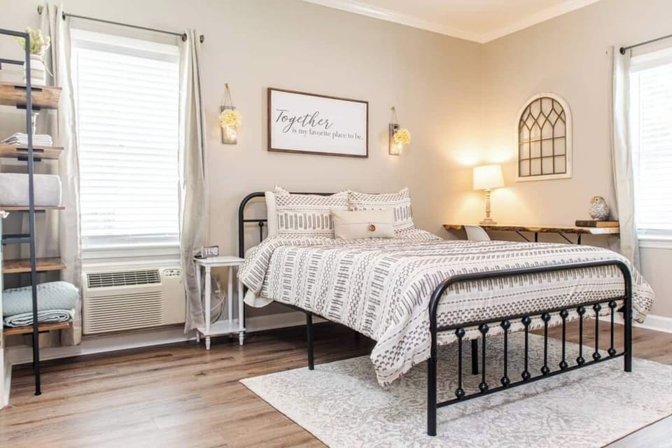 With soft, 100% cotton sheets and a gel memory foam mattress, you'll have the best night of sleep since you were a baby.