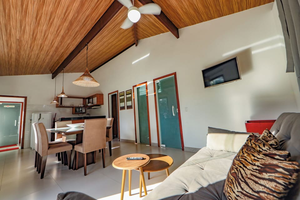 Family Apartment | Living area | 32-inch LED TV with cable channels, TV