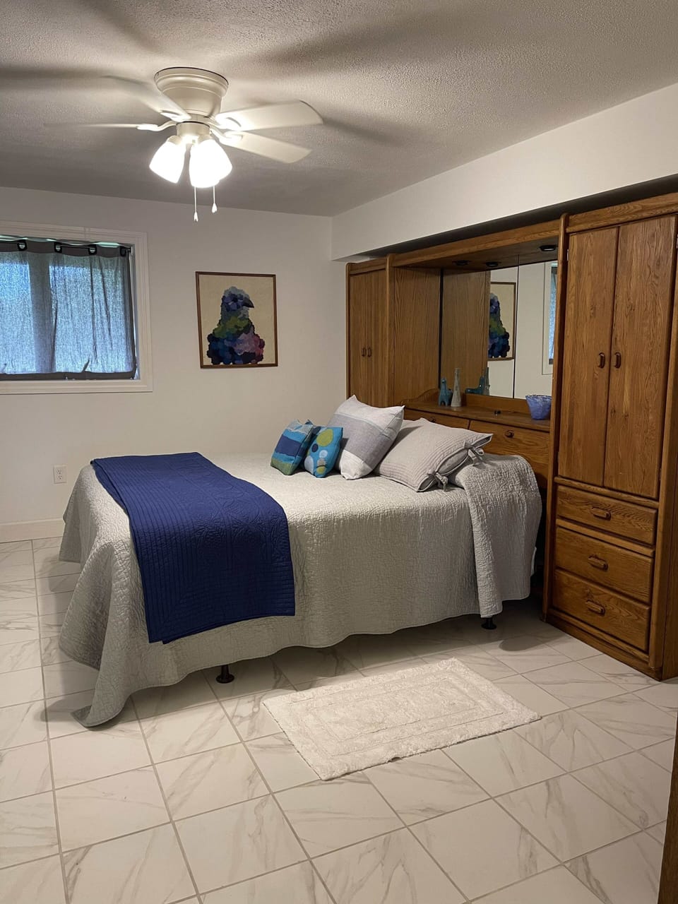 Bedroom 1 with queen bed