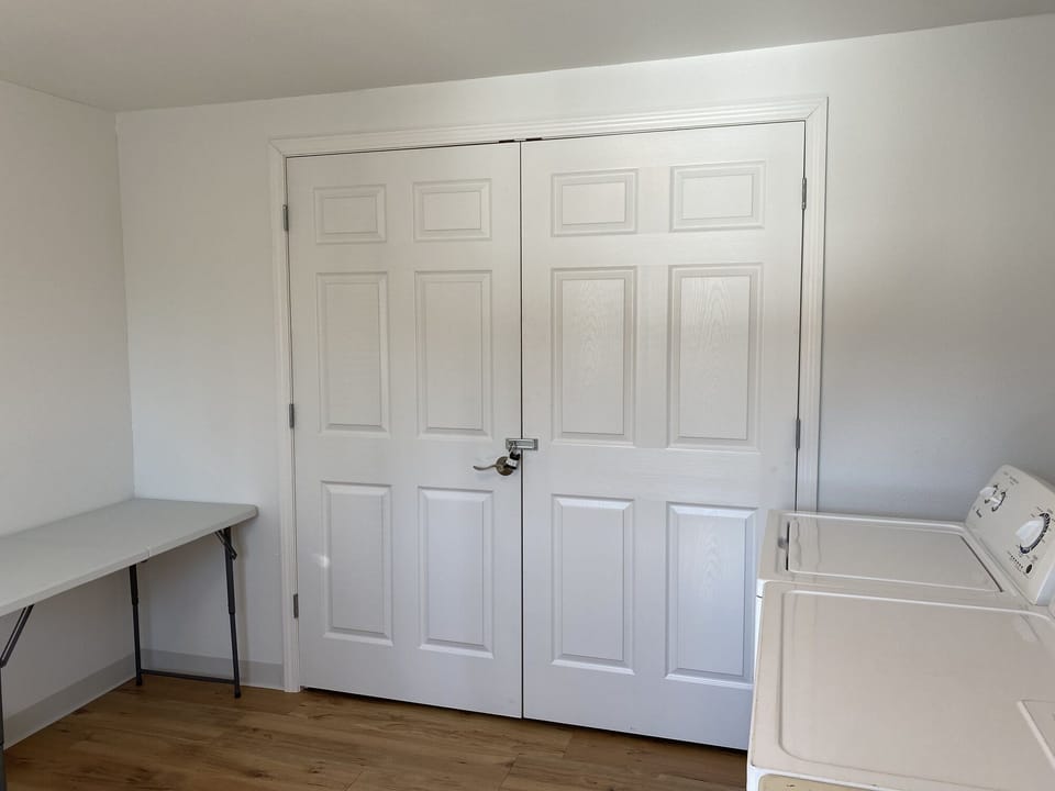 Laundry room access is available for purchase and includes detergent & dryer sheets.